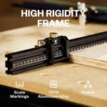 LinkMejor Flip Stop for HD30-WL02 Fence Guide Rail Woodworking Bench MFT System Precision Guide Rod Stop Block