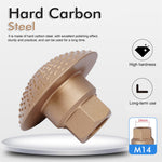 M14 Arc-shaped Woodworking Grinding Head Wood Grinding Disc 30mm 50mm 70mm For 115/125 Angle Grinder Wood Polishing Tool