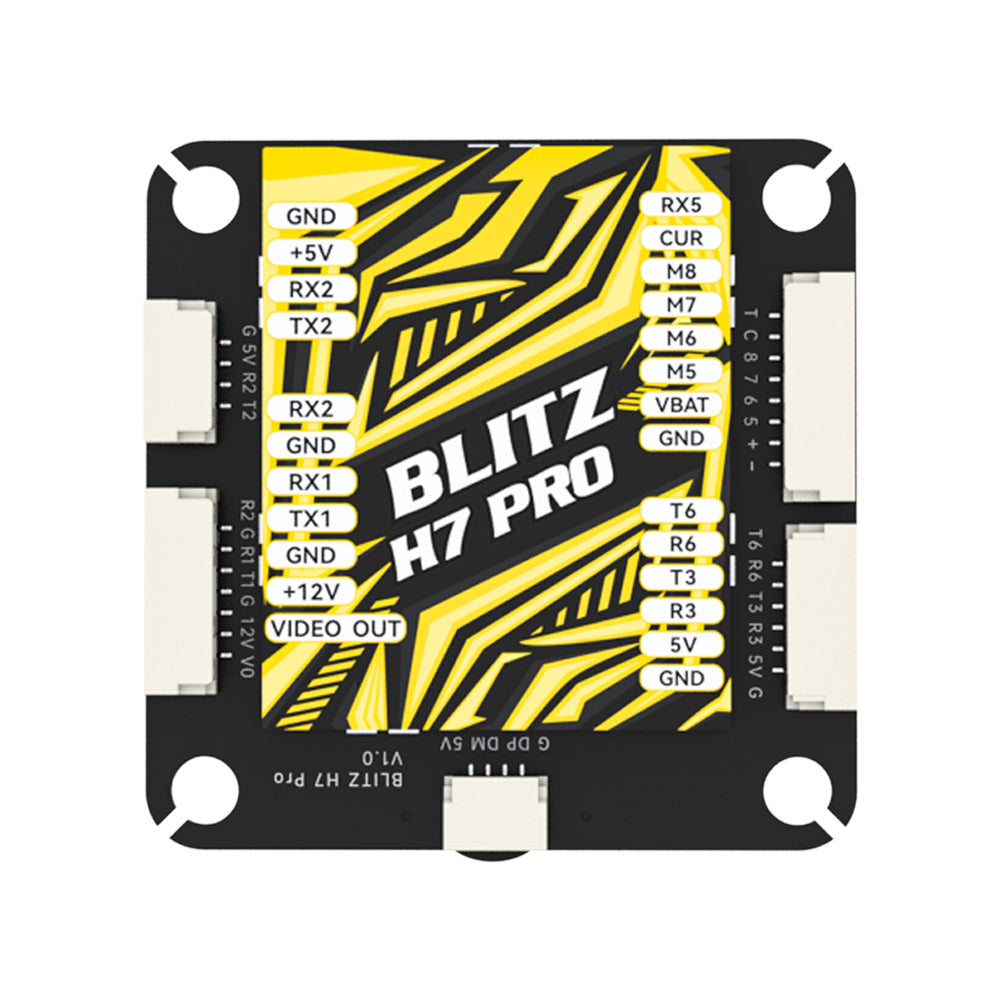 35x35mm iFlight BLITZ H7 Pro Flight Controller OSD Baro 4-12S with 5V 12V BEC Output Support Smartaudio / IRC Tramp VTX Protocol for FPV RC Racing Drones