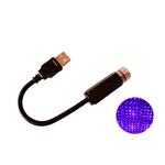 Car Romantic LED Starry Sky Night Light 5V USB Powered Galaxy Star Projector Lamp for Car Roof Room Ceiling Decor Plug and Play