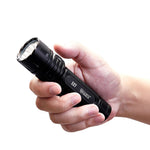 LinkMejor EX7 6000LM Variable Beam Pattern LED Flashlight High Performance USB-C Rechargeable with 21700 Battery Protabele & Effective Protection Mini LED Torch