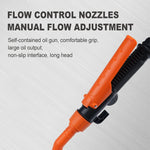 Portable Electric Oil Pump Battery-Operated Liquid Transfer Siphon 2.4 Gallons Per Minute for Gas Diesel Kerosene Water Efficient Flow Control