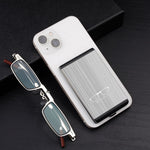 2 in 1 Portable Folding Reading Glasses with Metal Glasses Case Mobile Phone Holder HD Anti-Fatigue Anti-blue Light Presbyopic Glasses