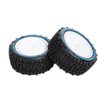 2PCS JIUSI WB12 PRO 1/12 RC Car Parts Front Rear Tires Wheel Rims Pre-Glued Vehicles Models Spare Accessories RC14109 RC14112