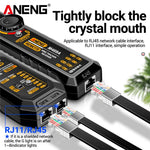 LinkMejor M469A Smart Network Cable Tester RJ45 RJ11 LAN Cable Tester Finder Wire Tracker Receiver Networking Tool Network Repair
