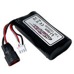 LinkMejor XLH 9135 9136 9137 9138 X9115 X9116 X9120 1/12 1/16 RC Car Parts 7.4V 1500mAh 2S T Plug Li-ion Battery Vehicles Models Spare Accessories