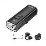 LinkMejor BR 1200 Lumens Bike Headlight 2500mAh IPX6 Waterproof Type-C Charging Front Lights for Outdoor Road Cycling Safety
