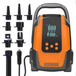 20PSI Electric SUP Air Pump 120W High Pressure Portable Air Inflator Deflator Quick Inflation with Auto-Off 12V DC for Stand Up Paddle Boards Boats Car Tires