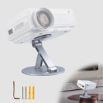 3in1 Foldable Round Projector Mount Adjustable Height Lightweight For Durables for Home Theater