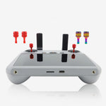 LinkMejor RC / RC 2 Remote Control Joystick Sticks Rocker Thumb Aluminum Alloy 4Pcs for DJI Mini 3 / Mini 4 PRO / Air 3 Screen Controller