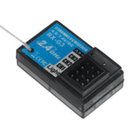 LinkMejor T-8196A 2.4GHz 3CH Light Group Transmitter with RX-G3 Receiver for RC Car Boat Tank