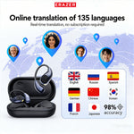 LENOVO ERAZER XF60 OWS bluetooth 6.0 Headset Wireless AI Translation Earphone 13mm Drivers LED Power Display 72H Playback 135 Languages Online Translation IPX5 Waterproof Low Delay Earhooks Sports Headphones