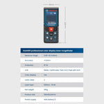 GLM400 Laser Range Finder 40m Measurement Distance High Accuracy IP54 Waterproof Multi-Measurement Modes