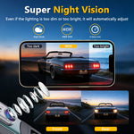 4-Channel Simultaneous Recording Car Dashcam 360° Monitoring 1080P FHD WiFi Parking Assistance Night Vision Loop Recording Wide-Angle Car DVR Camera C313