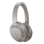 LinkMejor H3S ANC Headset Wireless bluetooth V6.0 Headphone Dual Drivers -56dB Adaptive Noise Cancelling 360° Spatial Sound Skin-Friendly Earmuffs Over-ear Sports Headphones