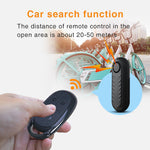 LinkMejor 110dB Anti-Theft Bicycle Alarm Adjustable Volume Vibration Remote Waterproof Alarm for Motorcycles Electric Vehicle