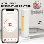 16A Programmable Tuya WiFi Smart Thermostat Wireless Plug-in Socket Temperature Controller Smart Life APP Control Voice Control with Alexa Google Assistant