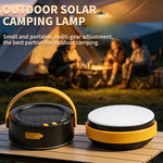 IPRee LY20 5W LED Solar Camping Lantern 1500mAh USB Rechargeable Portable Tent Light With 4 Lighting Modes IPX4 Waterproof Hanging Hook for Outdoor Hiking Emergency Survival