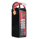 LinkMejor Power 22.2V 6000mAh 100C 6S LiPo Battery XT60 Plug with T Plug Adapter for RC FPV Racing Drone Airplane