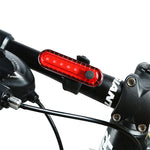 LinkMejor Bike Light Set 3-in-1 350LM Headlight Speed Meter Horn with 4 Modes Taillight Bicycle Warning Light