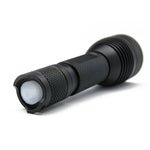 LinkMejor X6S 3*LED 3000LM Ultra Bright EDC LED Flashlight Small Throw Flood Tactical Flashlight 18650 Battery Mini Torch Strong Searching Floodlight