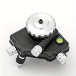 LinkMejor Tripod Stand for Laser Level 360° Rotatable Aluminum Alloy Bracket Base 1/4'' Interface Fine Adjustment Tripod Stand