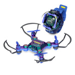 LinkMejor YP18 MINI Wristwatch Dual Remote Gravity WiFi APP Control Barometric Altitude Hold Mode 2.4G RC Toys Kids Gifts Drone Quadcopter RTF
