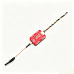 HGLRC Zeus VTX PRO 1.6W 5.8GHz 40CH FPV Transmitter with PIT/25/400/800/1600mW, IRC Tramp, Built-in Mic, MMCX, 7-36V, 5V 500mA Out, 20×20mm, 13g for Long-Range Racing Drone