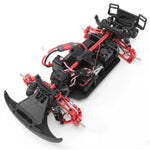 Upgraded Metal Parts Front Steering Cup Set for MJX 14211 HYPER GO 1/14 RC Car Vehicle Models Accessories
