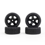 4PCS Upgraded Metal Wheel Rims Tires for SG PINECONE FORSET 2402 1/24 Off-Road RC Cars Vehicles Models Spare Parts Accessories P24-CL01
