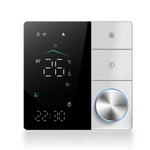 LinkMejor Wireless Matter Smart Thermostat Temperature Controller Wall-mounted 5A/16A Water Gas Boiler Heating Voice Control with Alexa Google Assistant