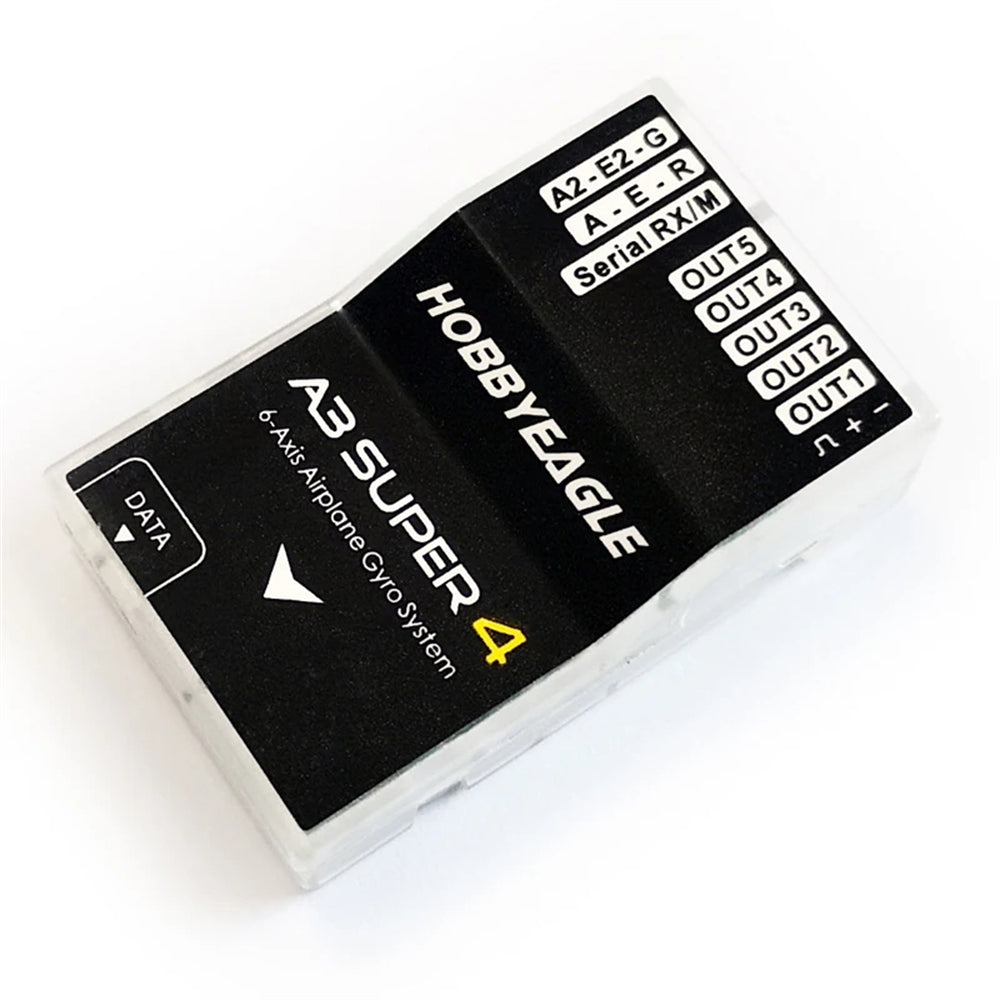 LinkMejor A3 Super 4 Flight Controller 6-axis Gyro & Stabilization Balancer for RC Airplane Fixed-Wing