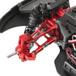 Upgraded Metal Parts Adjustable Front Steering Tie Rod Set for MJX 14211 HYPER GO 1/14 RC Car Vehicle Models Accessories
