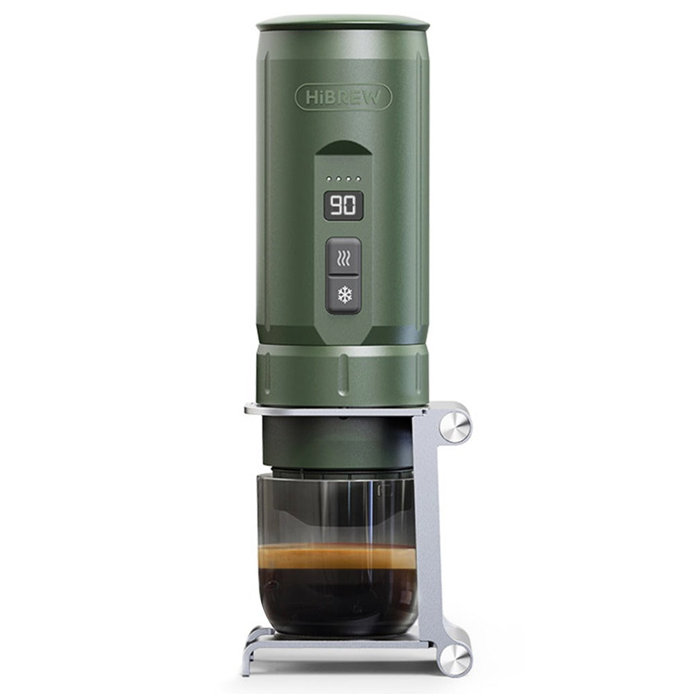 [EU Direct] HiBREW H4C Portable Espresso Coffee Machine 20 Bar Pressure Detachable 7500mAh Battery Coffee Powde NS & DG Capsules Compatible Outdoor Coffee Maker