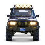 FMS FCX10 PRO V2 1/10 2.4G 4WD Brushless RC Car for TOYOTA Land Cruiser LC80 RS Remote Controlled Locking Differentials Two Speed Portal Axles LED Light Vehicles Models Toys