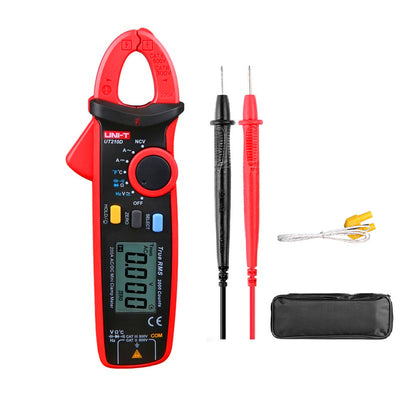 LinkMejor UT210D Digital Clamp Meter Temperature Measurement Auto Range Capacitance Multimeter AC/DC Cur