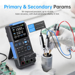 LinkMejor LC1020E Handheld LCR Bridge Tester 100Hz to 100kHz Precision Frequency Auto Calibration Dual Parameter Display USB Type-C Accurate Capacitance Resistance Inductance Measurement Tool