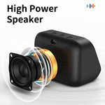 TF26pro Smart AI Speaker Wireless bluetooth Speakers RGB Lights 4.0-inch Screen LED Display 57mm Speaker Hands-free Calling Voice Assistant 2000mAh Battery Customized Photo Albums Smart Alarm Clock Home AI Speakers