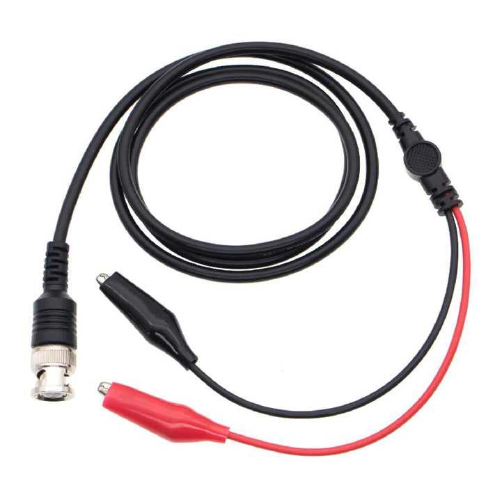 Y101 1Pcs 1.1M 50Ω Pure Copper BNC  To Alligator Clip Test Cable Oscilloscope Q9 Test Line