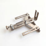Trimmer Router Straight Edge Guide Metal Centering Slotting Jig with Scale for Woodworking Palm