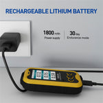 LinkMejor FS-5000 Nuclear Radiation Tester 2.4-inch TFT LED Glass Geiger Counter High Sensitivity Reliable Dose Measurement Eco-Friendly Safe Monitoring Radioactive Tester