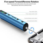 LinkMejor LG2 Gear Glue Remover Five-Speed Forward/Reverse Rotation One-Touch Start Electric Adhesive Removal Tool For Phone Screen Repair