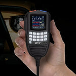 LinkMejor KT-WP12 Mini Dual Band Mobile Radio 25W High Power 200 Channels 136-174MHz 400-470MHz VHF UHF Long Range Car Two Way Radio Transceiver