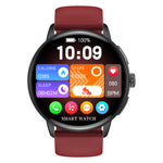 ET473 1.56-inch AMOLED ECG AI Assistant bluetooth Call Heart Rate Blood Pressure Blood Oxygen Monitor Sleep Monitoring Emotional Fatigue Detection Non-Invasive Blood Glucose Blood Component Measurement Body Composition Analysis IP68 Smart Watch