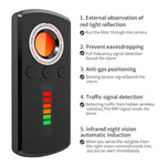 M40 Pro Anti Spy Detector Infrared Camera Finder GPS Tracker Wireless Bug Sweeper for Car and Hotel