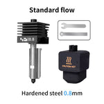 for H2D/A1/A1mini Hotend Bambu Lab H2D Hotend Kit 0.2/0.4/0.6/0.8mm Nozzle H2D High Flow Hotend Standard Flow Hot End