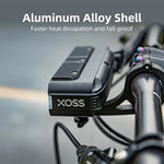 LinkMejor XL-3000 3000LM Super Bright Bicycle Headlight Anti-glare Waterproof Type-C Charging Aluminum Alloy Bike Front Light for MTB Night Riding Safety