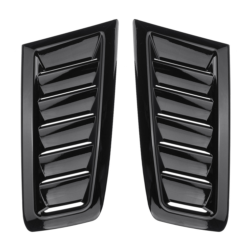 Car RS Style Bonnet Vents Universal Glossy BlackFor Ford Focus MK2