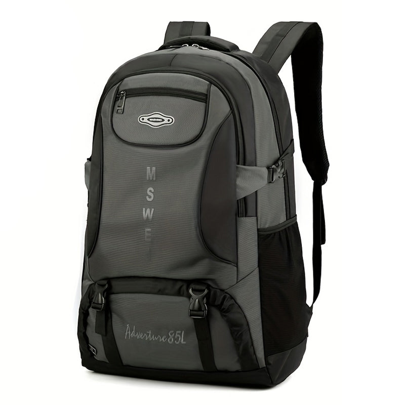 Xmund 85L Large Travel Laptop Backpack Water Resistant Weekender Bag With USB Port Carry On Luggage Backpack for Men Women Wear-resistant Oxford Fabric Backpacks