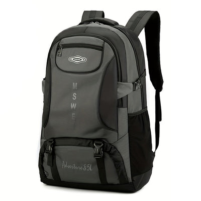 Xmund 85L Large Travel Laptop Backpack Water Resistant Weekender Bag With USB Port Carry On Luggage Backpack for Men Women Wear-resistant Oxford Fabric Backpacks